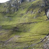 serpentinen aufstieg zum pinnisjoch