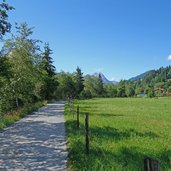 uferweg aschauer ache radroute