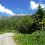 weg zur klamm alm navis