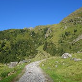 weg zur franz senn huette bei oberissalm fr