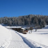 panoramaweg weg reith im alpbachtal hinterkogel hoefe winter