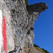 aufstieg zum baerenkopf gesichert