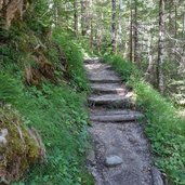 weg a kaiserklamm richtung erzherzog johann klause