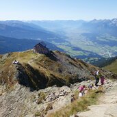 kellerjochhuette daunter inntal richtung westen