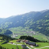 rohrberg dahinter hainzenberg und im tal zell am ziller