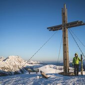 Gipfelkreuz Golzentipp Obertilliach