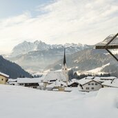 Kaiserwinkl Urlaub Landschaft Schwendt Winter