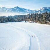 Kaiserwinkl Urlaub Walchsee Winter Winterlandschaft Langlaufen
