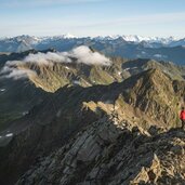 Sonnenaufgang Villgrater Berge Innervillgraten