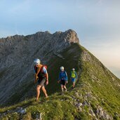 bergtour auf den wilden kaiser