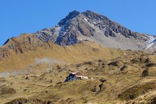 ahornspitze und edel huette herbst