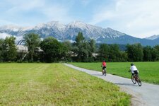 radweg inntal bei hall in tirol