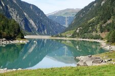 aussicht speicher stillup nordwestufer mit spiegelung