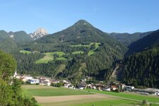 abfaltersbach mit spitzenstein in den lienzer dolomiten