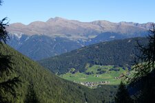 aussicht auf kartitsch dahinter goelbner