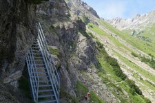 drischlsteig gesichterte stelle und treppen