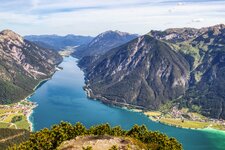 Ausblick auf den Achensee View of Lake Achensee