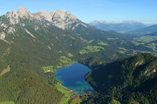 Hintersteiner See mit Wilder Kaiser Panorama