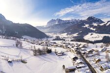 Kaiserwinkl Urlaub Landschaft Schwendt Winter