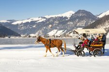 Kaiserwinkl Urlaub Walchsee Winter