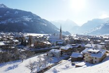 Ortsaufnahme Zell am Ziller Winter