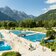 FB Dolomitenbad Freibad mit Blick auf die Lienzer Dolomiten