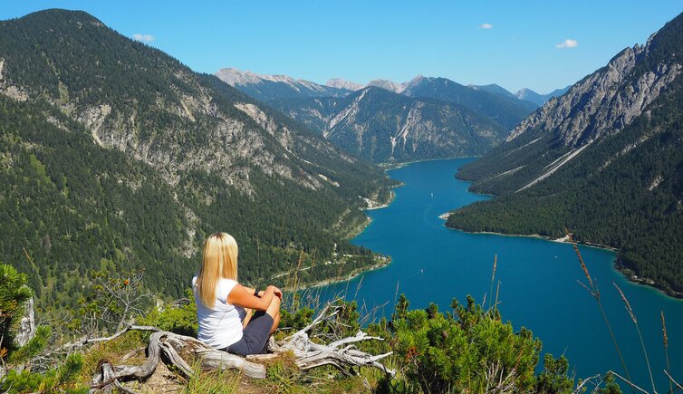 AS tirol plansee person berg natur