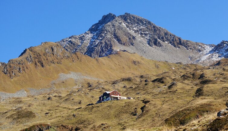 ahornspitze und edel huette herbst