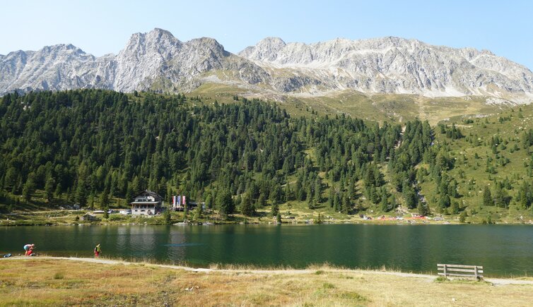 obersee am staller sattel dahinter almerhorn fr