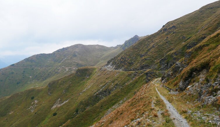 pflerschtal landschaft bei hoehenweg grenzkamm