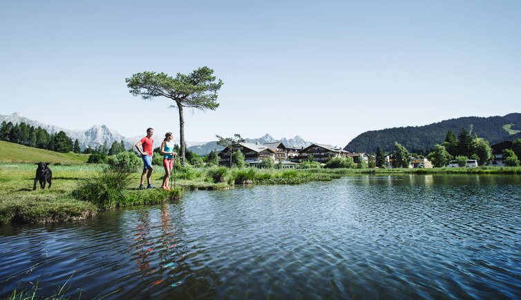 Nordic Walking am Wildsee in Seefeld