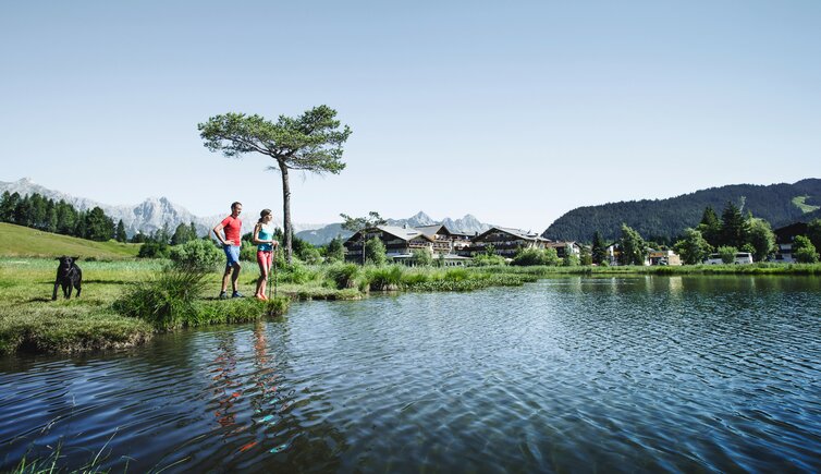 Nordic Walking am Wildsee in Seefeld