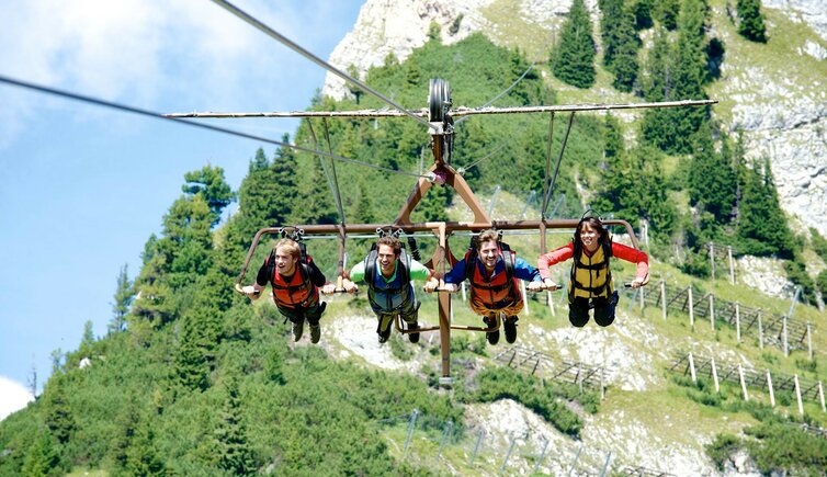 Skyglider AIRROFAN im Rofangebirge am Achensee