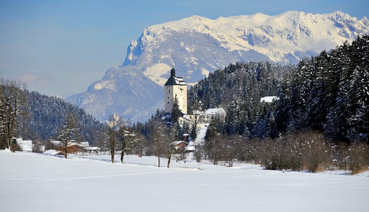 Walfahrtskirche Mariastein im Winter