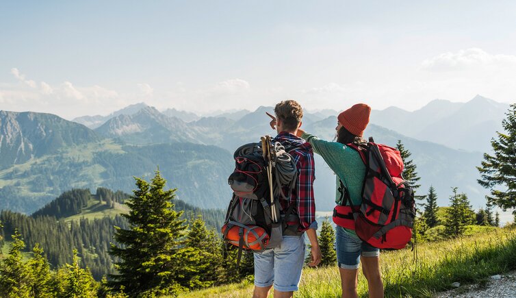 austria tyrol tannheimer tal young couple in al utc